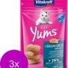 Vitakraft Cat Yums - Kat - Snack - Zalm - 3 X 40 Gr -Kattenbenodigdheden Winkel 925x1200