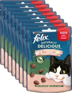 Felix Naturally Delicious Zalm & Spinazie - Kattensnacks - 8 X 50g 15 Felix Naturally Delicious Zalm & Spinazie - Kattensnacks - 8 X 50g -Kattenbenodigdheden Winkel 930x1200 1