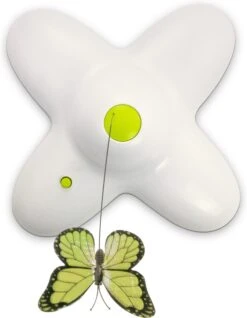 All For Paws - Interactive Flutterbug – Wit/Blauw - 1 Stuk -Kattenbenodigdheden Winkel 931x1200 3